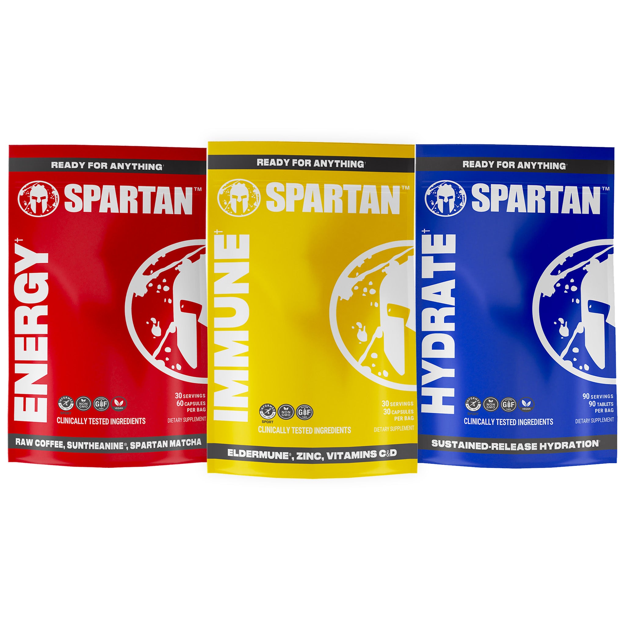 The Super - Spartan Energy, Spartan Immune, and Spartan Hydrate
