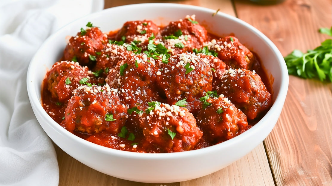 Classic Low-FODMAP Turkey Meatballs