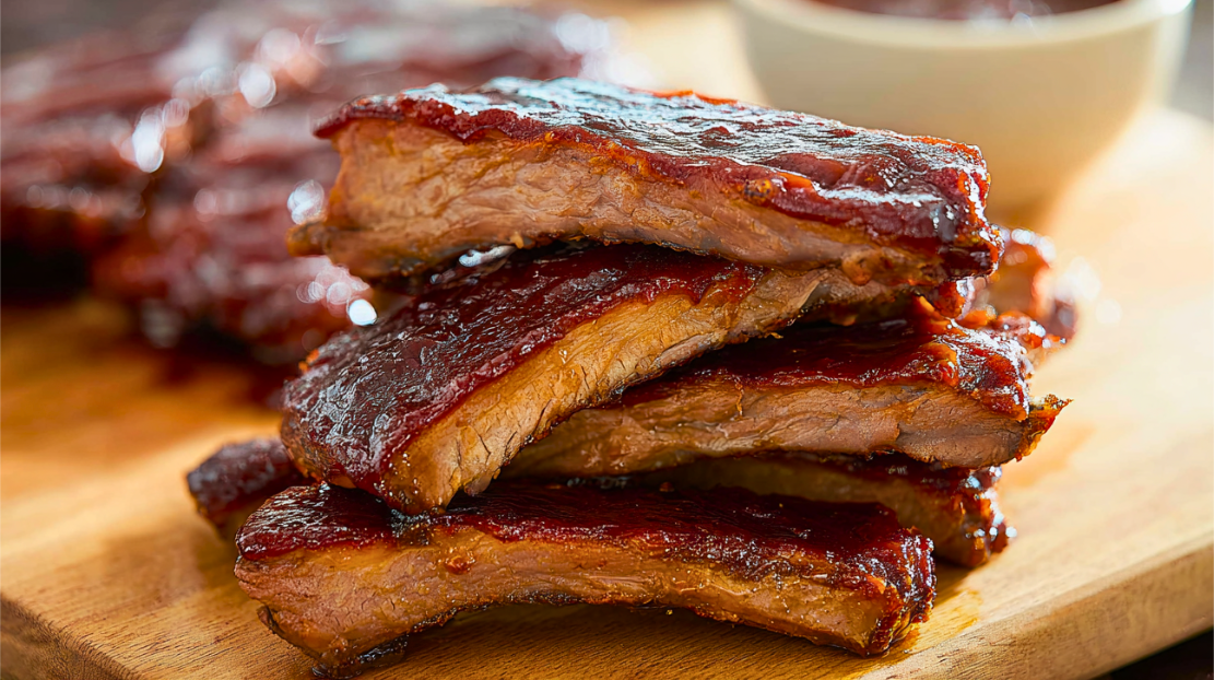 Fall-off-the-bone BBQ Spare Ribs