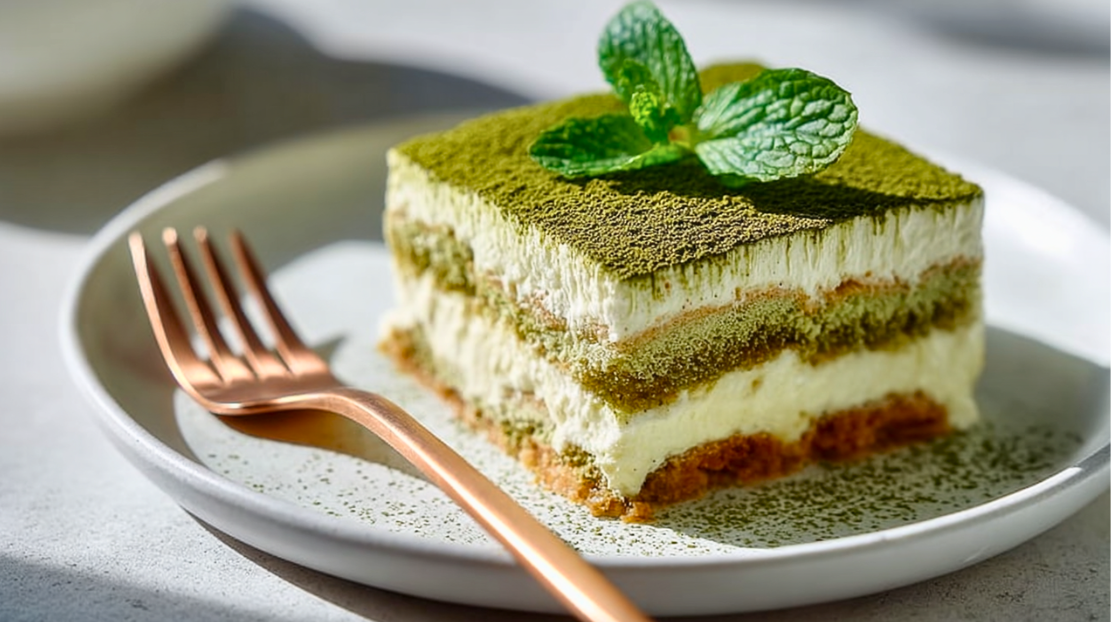 Gluten-Free Matcha Tiramisu
