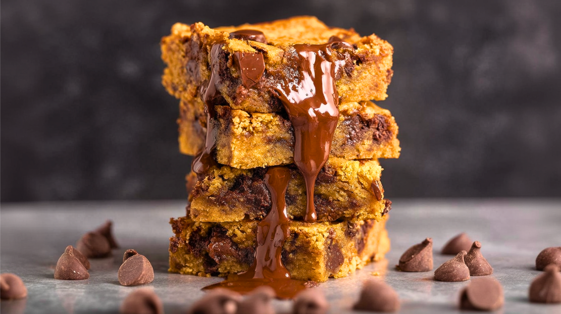 High-Protein Peanut Butter Blondies