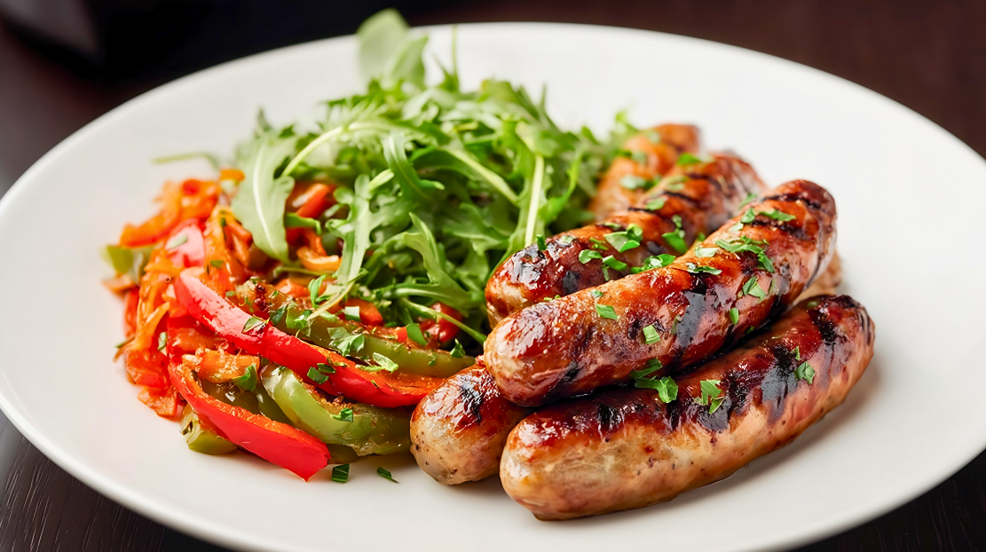 Low-FODMAP Grilled Bratwurst