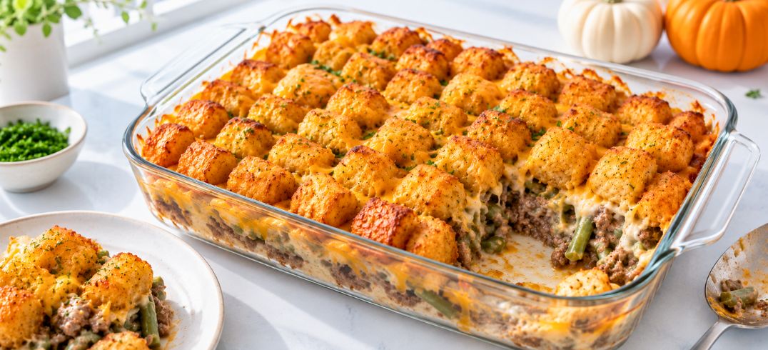 Low-FODMAP Tater Tot Casserole