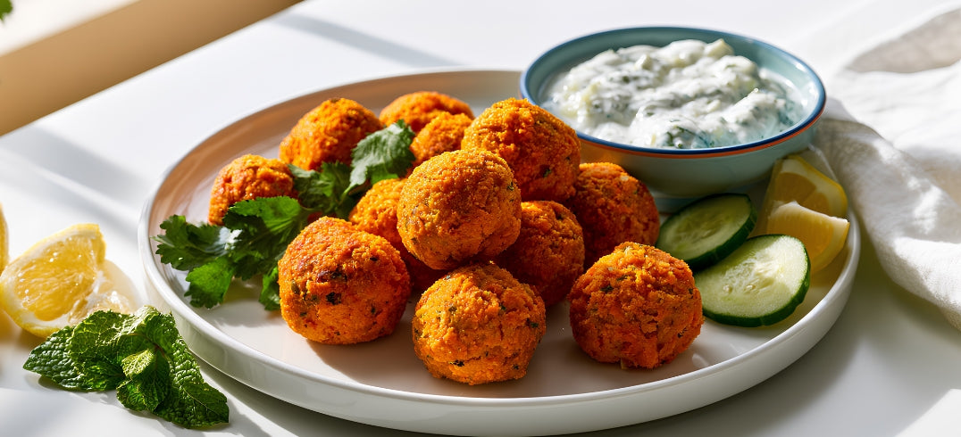 Sweet Potato Falafel Bites