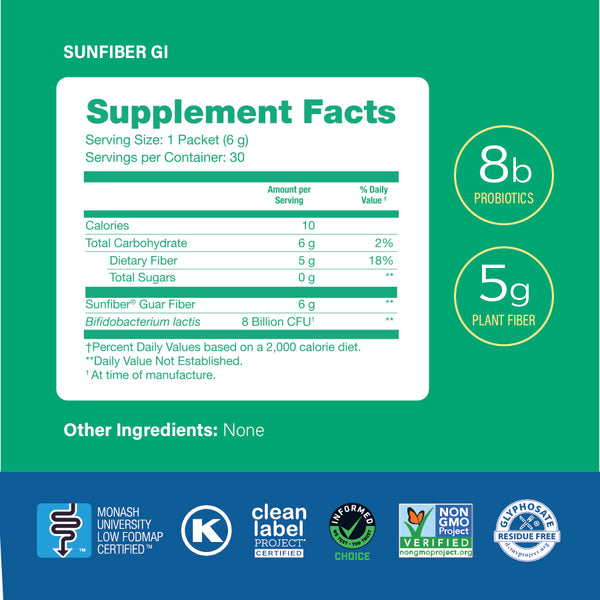 Sunfiber® GI Stick Packs