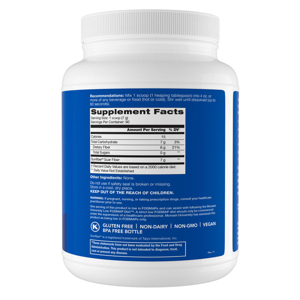 Best fiber supplement for bloating