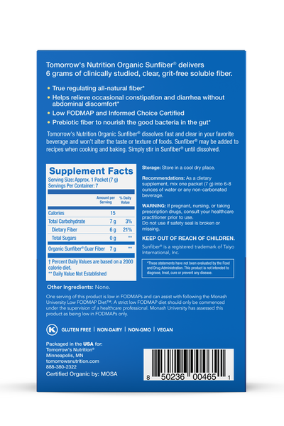 Organic Sunfiber® 7 Day Kit