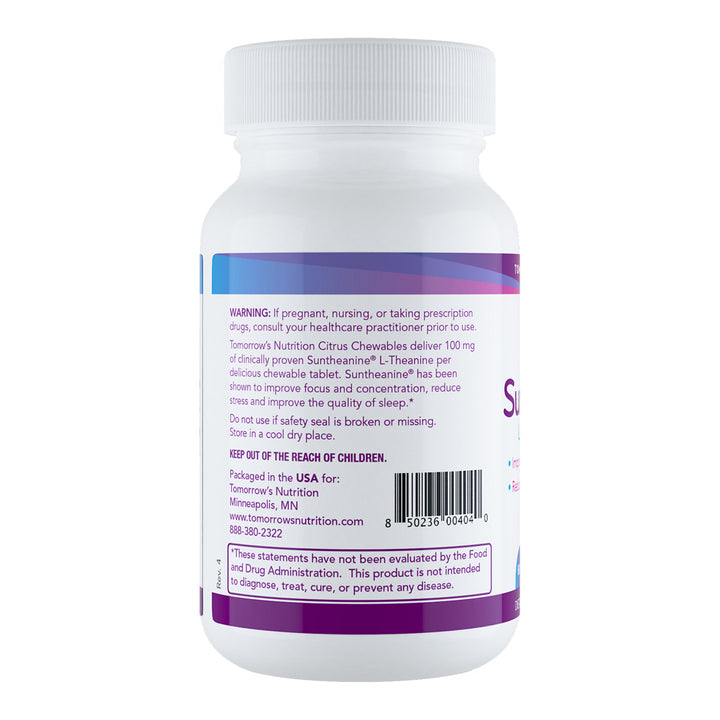 L theanine chewable tablet 
